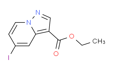 CAS No. 1101120-55-1, Ethyl 5-iodopyrazolo[1,5-a]pyridine-3-carboxylate