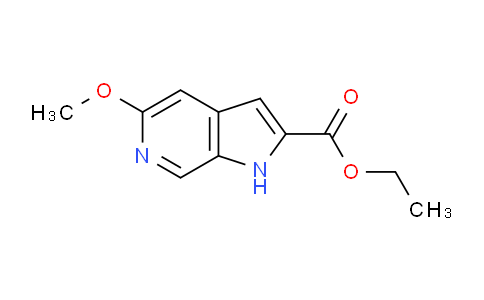 CAS No. 3469-63-4, Ethyl 5-methoxy-1H-pyrrolo[2,3-c]pyridine-2-carboxylate