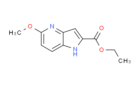 CAS No. 17322-90-6, Ethyl 5-methoxy-1H-pyrrolo[3,2-b]pyridine-2-carboxylate