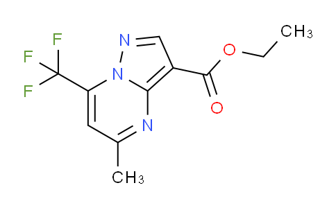 CAS No. 514799-12-3, Ethyl 5-methyl-7-(trifluoromethyl)pyrazolo[1,5-a]pyrimidine-3-carboxylate