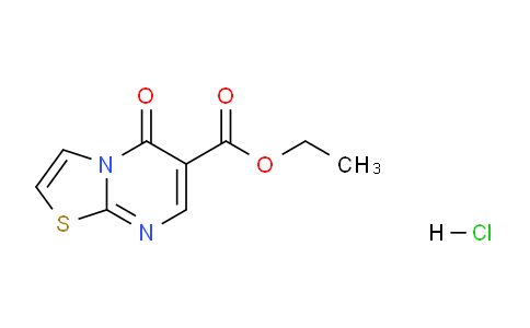 CAS No. 1185295-18-4, Ethyl 5-oxo-5H-thiazolo[3,2-a]pyrimidine-6-carboxylate hydrochloride