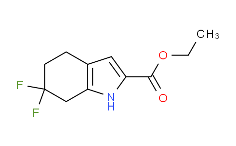 CAS No. 1433990-11-4, Ethyl 6,6-difluoro-4,5,6,7-tetrahydro-1H-indole-2-carboxylate
