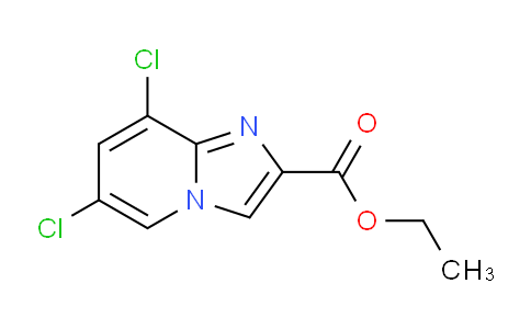 CAS No. 444791-55-3, Ethyl 6,8-dichloroimidazo[1,2-a]pyridine-2-carboxylate