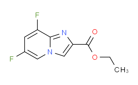 CAS No. 1000844-18-7, Ethyl 6,8-difluoroimidazo[1,2-a]pyridine-2-carboxylate