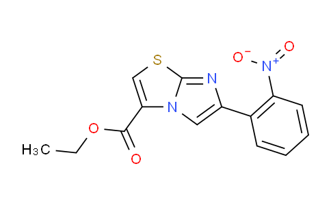 CAS No. 925437-84-9, Ethyl 6-(2-nitrophenyl)imidazo[2,1-b]thiazole-3-carboxylate