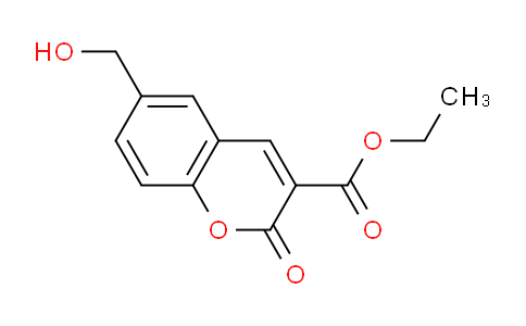 CAS No. 176770-20-0, Ethyl 6-(hydroxymethyl)-2-oxo-2H-chromene-3-carboxylate