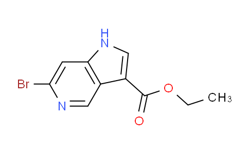CAS No. 1956319-09-7, Ethyl 6-bromo-1H-pyrrolo[3,2-c]pyridine-3-carboxylate