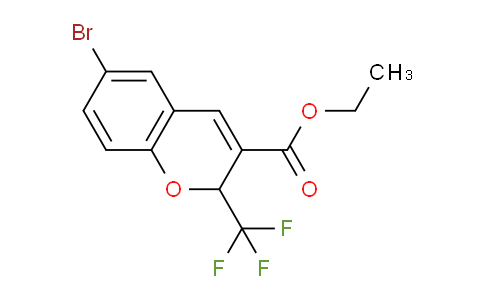 CAS No. 1160474-50-9, Ethyl 6-bromo-2-(trifluoromethyl)-2H-chromene-3-carboxylate