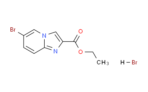 CAS No. 1177092-98-6, Ethyl 6-bromoimidazo[1,2-a]pyridine-2-carboxylate hydrobromide