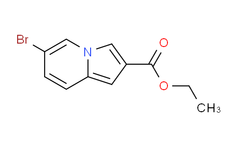 CAS No. 1251014-35-3, Ethyl 6-bromoindolizine-2-carboxylate