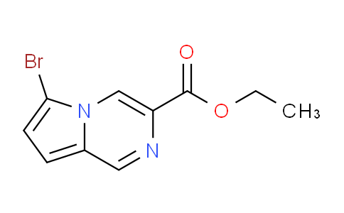 CAS No. 588720-62-1, Ethyl 6-bromopyrrolo[1,2-a]pyrazine-3-carboxylate