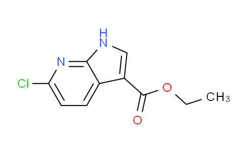 CAS No. 1956324-75-6, Ethyl 6-chloro-1H-pyrrolo[2,3-b]pyridine-3-carboxylate