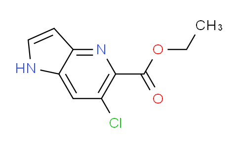 CAS No. 872355-69-6, Ethyl 6-chloro-1H-pyrrolo[3,2-b]pyridine-5-carboxylate