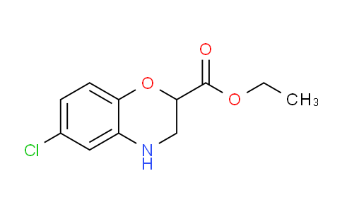 CAS No. 68281-43-6, Ethyl 6-chloro-3,4-dihydro-2H-benzo[b][1,4]oxazine-2-carboxylate