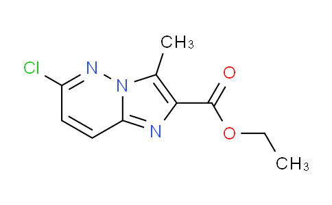 CAS No. 215530-92-0, Ethyl 6-chloro-3-methylimidazo[1,2-b]pyridazine-2-carboxylate