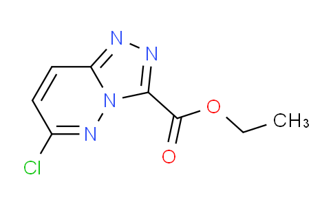 CAS No. 75680-93-2, Ethyl 6-chloro-[1,2,4]triazolo[4,3-b]pyridazine-3-carboxylate