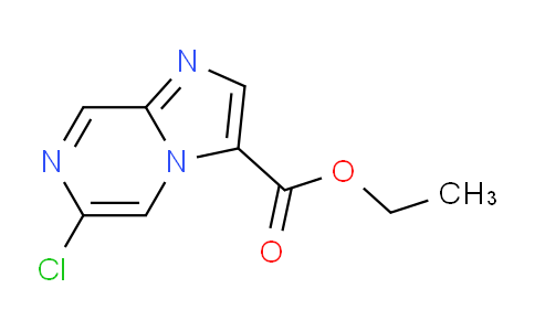 CAS No. 1250996-97-4, Ethyl 6-chloroimidazo[1,2-a]pyrazine-3-carboxylate