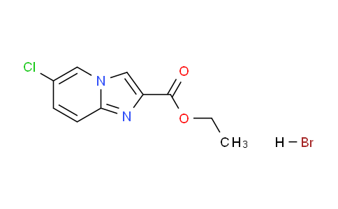 CAS No. 1177351-45-9, Ethyl 6-chloroimidazo[1,2-a]pyridine-2-carboxylate hydrobromide