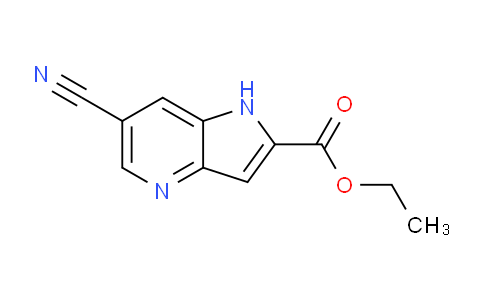 CAS No. 152589-06-5, Ethyl 6-cyano-1H-pyrrolo[3,2-b]pyridine-2-carboxylate