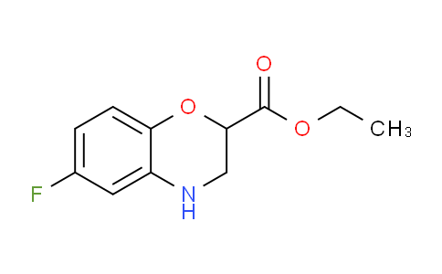 CAS No. 220120-59-2, Ethyl 6-fluoro-3,4-dihydro-2H-benzo[b][1,4]oxazine-2-carboxylate