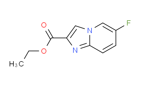 CAS No. 367500-93-4, Ethyl 6-fluoroimidazo[1,2-a]pyridine-2-carboxylate