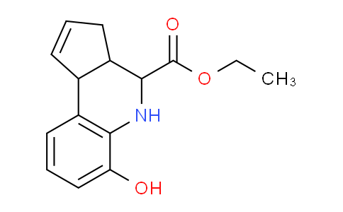 CAS No. 1031262-03-9, Ethyl 6-hydroxy-3a,4,5,9b-tetrahydro-3H-cyclopenta[c]quinoline-4-carboxylate