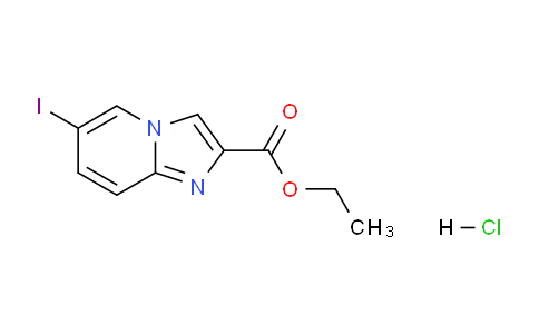 CAS No. 1261079-76-8, Ethyl 6-iodoimidazo[1,2-a]pyridine-2-carboxylate hydrochloride
