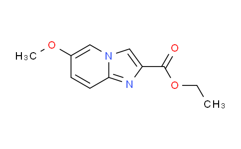 CAS No. 1220397-18-1, Ethyl 6-methoxyimidazo[1,2-a]pyridine-2-carboxylate