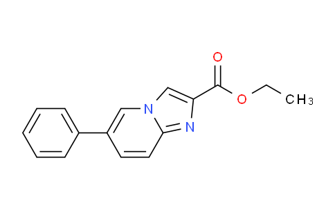 CAS No. 1173694-01-3, Ethyl 6-phenylimidazo[1,2-a]pyridine-2-carboxylate