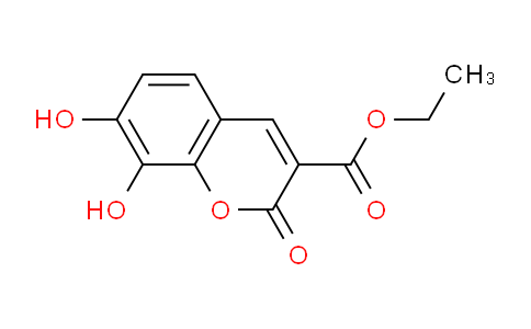 CAS No. 810676-31-4, Ethyl 7,8-dihydroxy-2-oxo-2H-chromene-3-carboxylate