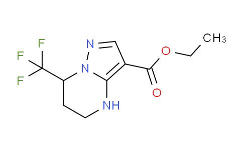 CAS No. 1260243-51-3, Ethyl 7-(trifluoromethyl)-4,5,6,7-tetrahydropyrazolo[1,5-a]pyrimidine-3-carboxylate
