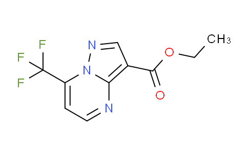 CAS No. 832138-80-4, Ethyl 7-(trifluoromethyl)pyrazolo[1,5-a]pyrimidine-3-carboxylate