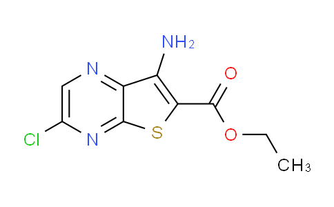 CAS No. 181284-02-6, Ethyl 7-amino-3-chlorothieno[2,3-b]pyrazine-6-carboxylate