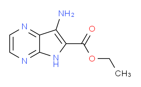 CAS No. 1260779-51-8, Ethyl 7-amino-5H-pyrrolo[2,3-b]pyrazine-6-carboxylate