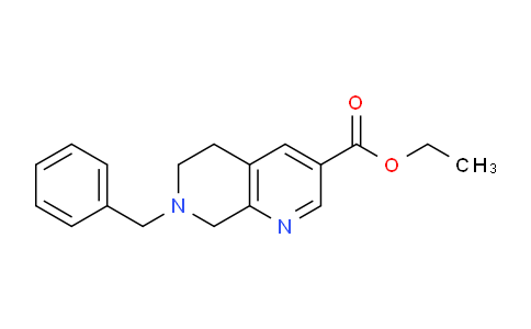 CAS No. 1301714-26-0, Ethyl 7-benzyl-5,6,7,8-tetrahydro-1,7-naphthyridine-3-carboxylate