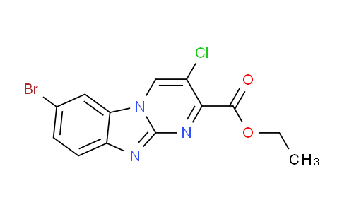 CAS No. 1956334-45-4, Ethyl 7-bromo-3-chlorobenzo[4,5]imidazo[1,2-a]pyrimidine-2-carboxylate
