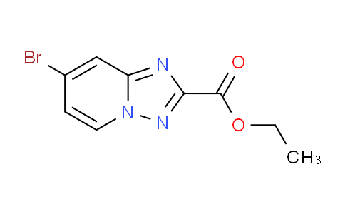 CAS No. 1380331-36-1, Ethyl 7-bromo-[1,2,4]triazolo[1,5-a]pyridine-2-carboxylate