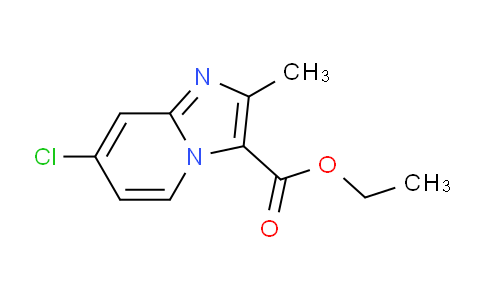 CAS No. 1335053-81-0, Ethyl 7-chloro-2-methylimidazo[1,2-a]pyridine-3-carboxylate