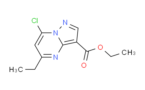 CAS No. 167371-91-7, Ethyl 7-chloro-5-ethylpyrazolo[1,5-a]pyrimidine-3-carboxylate