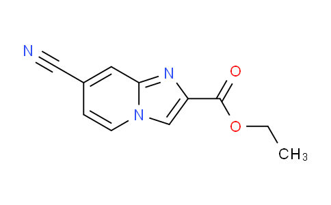 CAS No. 1354555-26-2, Ethyl 7-cyanoimidazo[1,2-a]pyridine-2-carboxylate