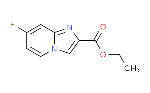 CAS No. 1260798-14-8, Ethyl 7-fluoroimidazo[1,2-a]pyridine-2-carboxylate