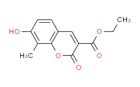 CAS No. 133073-68-4, Ethyl 7-hydroxy-8-methyl-2-oxo-2H-chromene-3-carboxylate