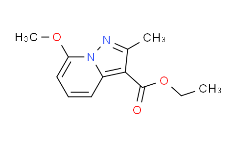 CAS No. 1352397-25-1, Ethyl 7-methoxy-2-methylpyrazolo[1,5-a]pyridine-3-carboxylate