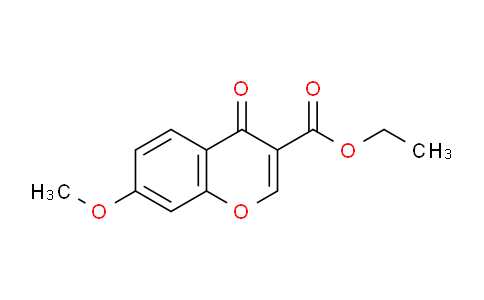 CAS No. 93097-22-4, Ethyl 7-methoxy-4-oxo-4H-chromene-3-carboxylate