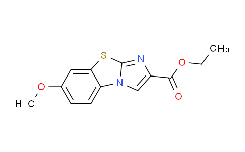 CAS No. 81021-97-8, Ethyl 7-methoxybenzo[d]imidazo[2,1-b]thiazole-2-carboxylate