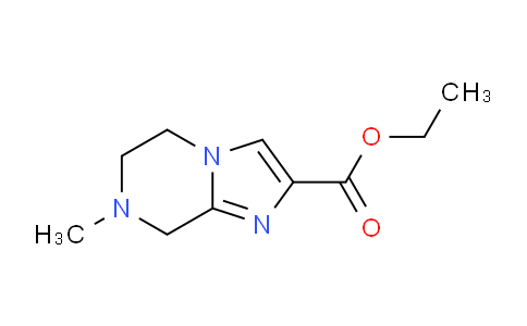 CAS No. 623564-19-2, Ethyl 7-methyl-5,6,7,8-tetrahydroimidazo[1,2-a]pyrazine-2-carboxylate