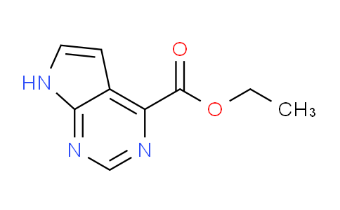 CAS No. 915142-91-5, Ethyl 7H-pyrrolo[2,3-d]pyrimidine-4-carboxylate