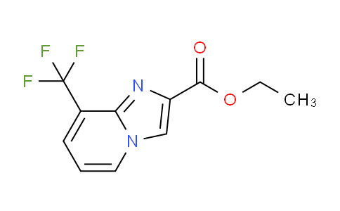 CAS No. 1363404-84-5, Ethyl 8-(trifluoromethyl)imidazo[1,2-a]pyridine-2-carboxylate
