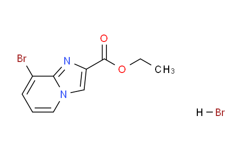 CAS No. 1332589-53-3, Ethyl 8-bromoimidazo[1,2-a]pyridine-2-carboxylate hydrobromide