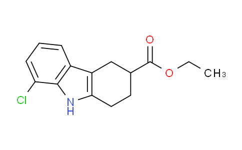 CAS No. 1173908-52-5, Ethyl 8-chloro-2,3,4,9-tetrahydro-1H-carbazole-3-carboxylate